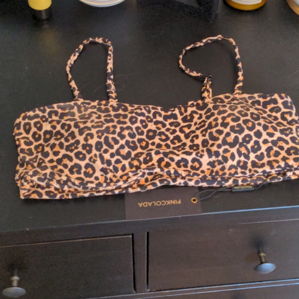 Baudouin Bikini Top in Cheetah